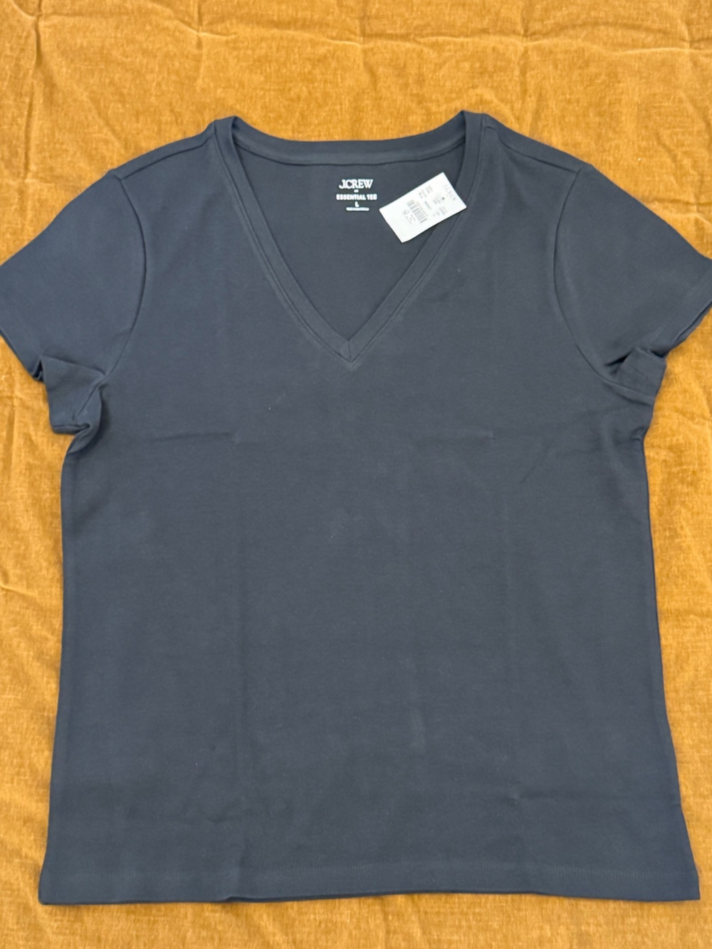 J. Crew Essential Tee — Black